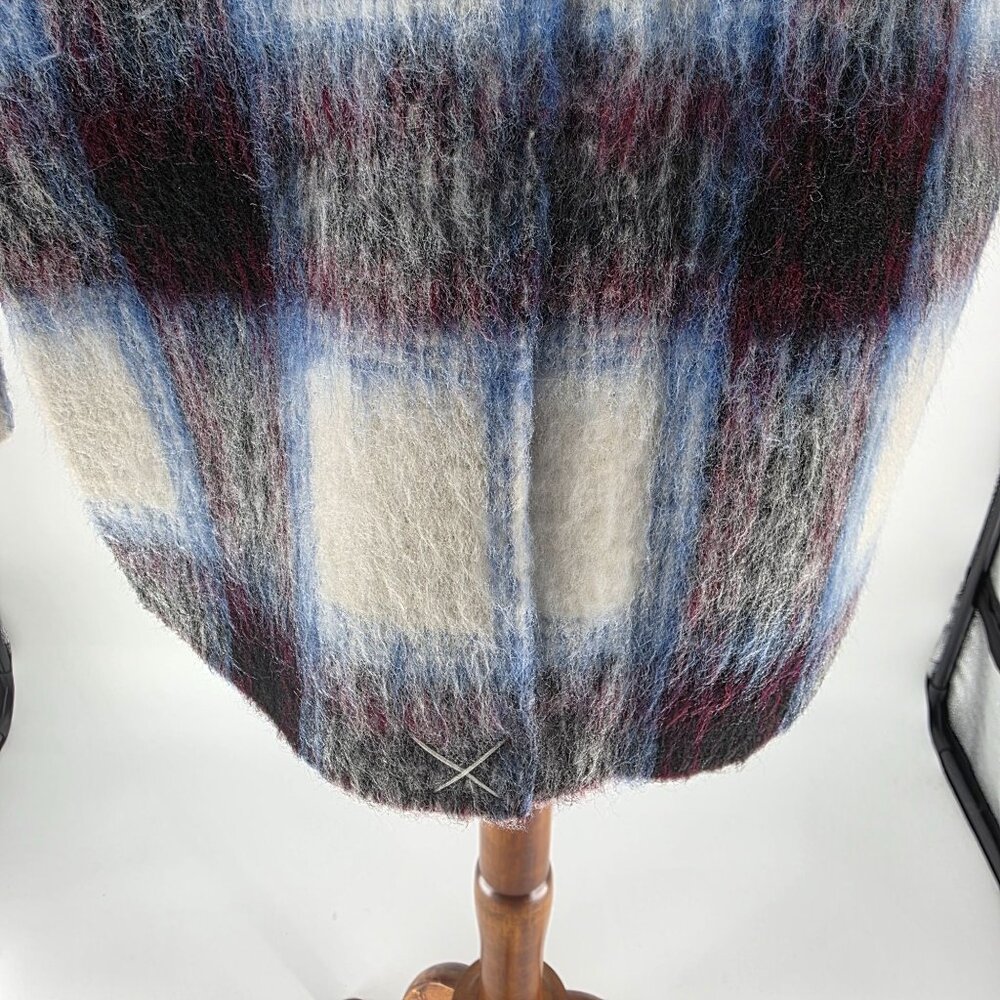 Central Park West Womens Plaid Wool Blazer Jacket Size S - Picture 9 of 15